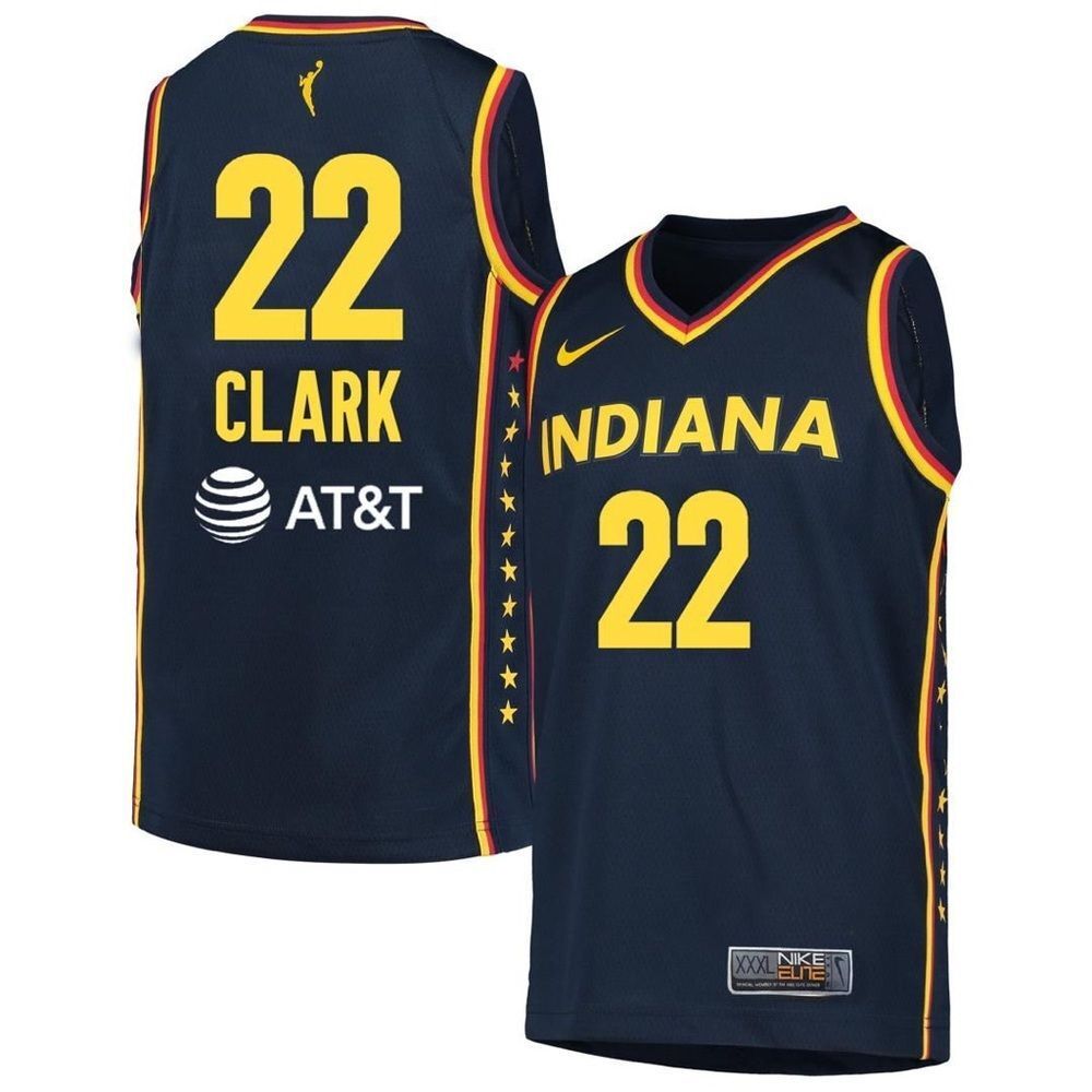 Nike #22 Caitlin Clark Indiana Fever Basketball‎ Jersey XL New With Tags